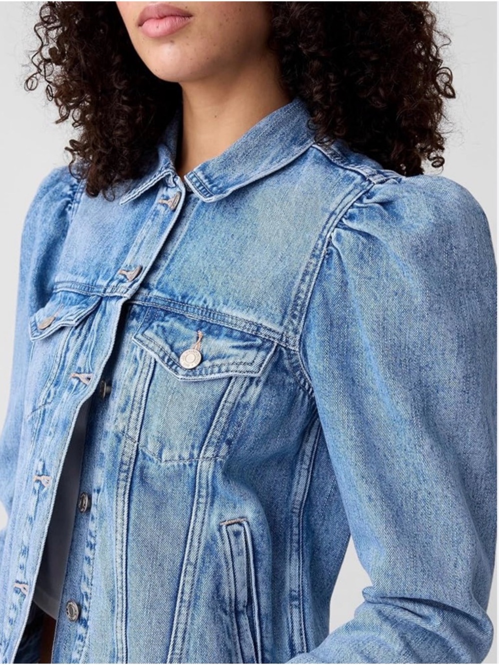 GAP Light Blue Denim Jean Jacket